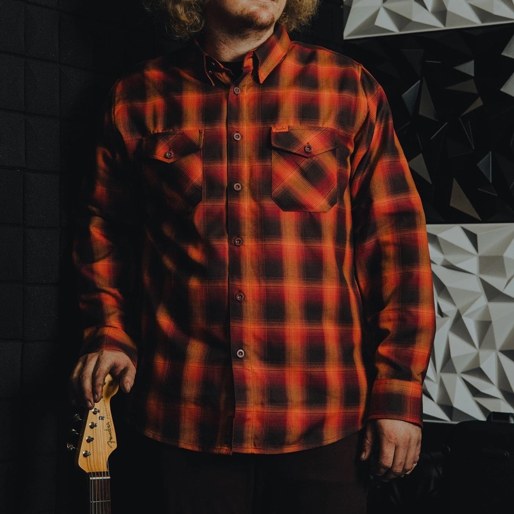 Dixxon FENDER STRATOCASTER Flannel Men’s XL